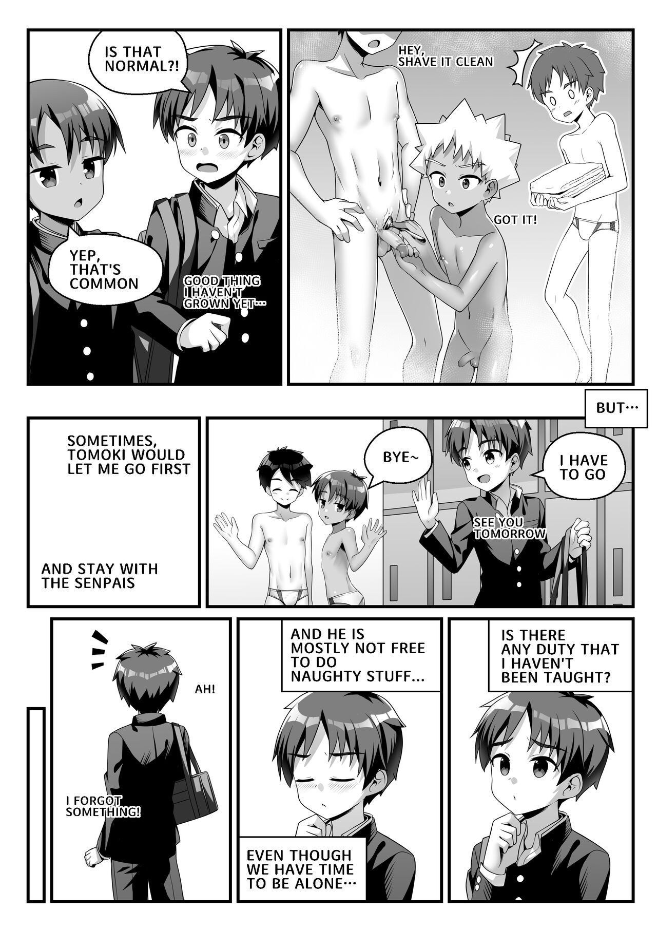 [PreteenParty (Ruki, Ark)] Akugi Shounen Kunren Nisshi - Naughty Boy's Training Log [English] [Decensored] [Digital]_14.jpg